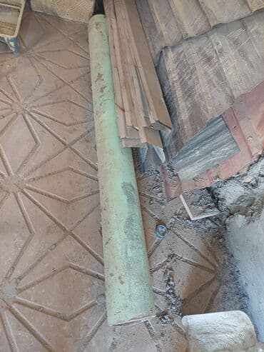 qara torpaq ve peyin: Gence seheri Metal boru - Material: qalın divarlı polad - Uzunluq — 1