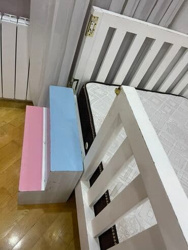 ortopedik yastiq usaq ucun: Oğlan və qız üçün, Dördbucaq, Beşik, Dəst ilə, Matras ilə, Yellənmə mexanizmsiz — 3