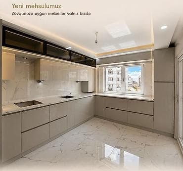 ucuz laminat: Yeni məhsulumuz – zövqünüzə uyğun mətbəx mebelləri - Müasir, minimal — 1