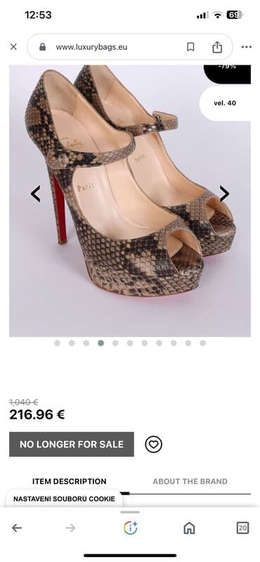 basanoşkalar 2024: Ölçü: 36, rəng - Qırmızı, Yeni — 4