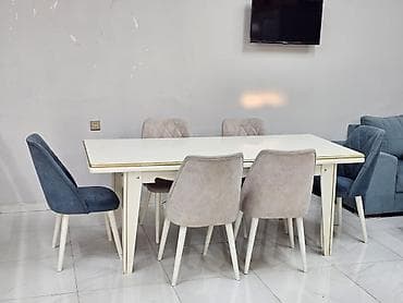 ofis stullari: *Masa destı* Qıymet 350 azn 6 eded oturacaqlar Masa acılandır Unvan — 1