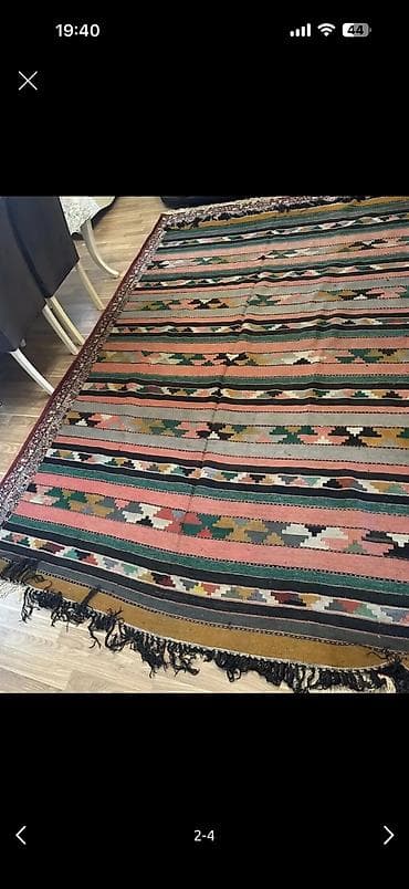 Ковролин: Müasir dizaynlı xalça - Rənglər: qara-ağ - Naxış: böyük kvadratlardan at lalafo.az — 4 Ковролин: Müasir dizaynlı xalça - Rənglər: qara-ağ - Naxış: böyük kvadratlardan — 4