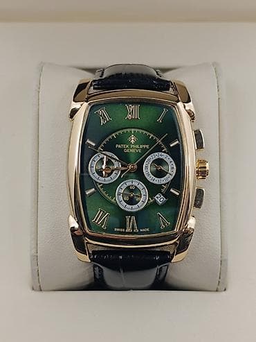 toqqa: Patek Philippe Geneve kişi saatı – klassik tonno (yastıq formalı) — 3