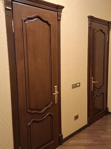 Klassik üslubda interyer qapıları dəsti - Material: bərk ağac əsaslı