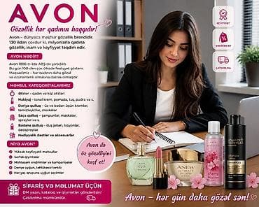 Kosmetik dəst, Avon, 5 məhsul