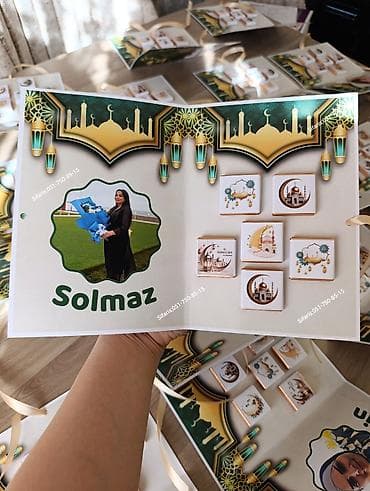 Ramazan hediyyesi sifarisle hazirlanir.Sifarisler indiden