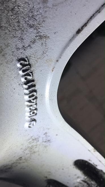 disklərin satışı: İşlənmiş Disk təkər Mercedes-Benz 255 / 60 / R 17, 5 Boltlu — 2
