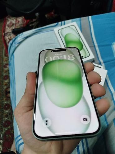 iphone se 2: IPhone 15, 128 GB, Yaşıl, Zəmanət — 2