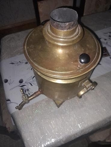 Все для дома и сада: Б/у Дровяной Самовар, 7 л, Самовывоз — 1