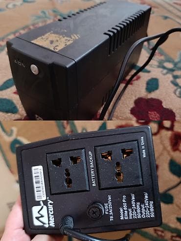 UPS, < 500 Vt, Rozetkaların sayı - 2
