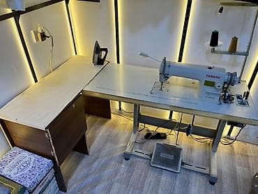 çay evi avadanlıq: Tikiş maşını Yamata, İşlənmiş,Mexaniki, 1 saplı, Ünvandan götürmə — 2