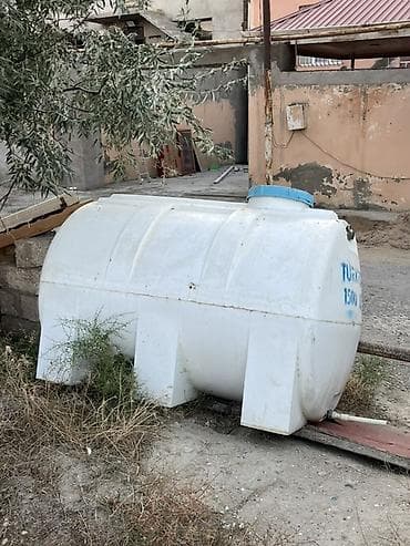 Su çəni – TURKPOL 1500 lt - Həcm: 1500 litr (gövdədə qeyd olunub) -