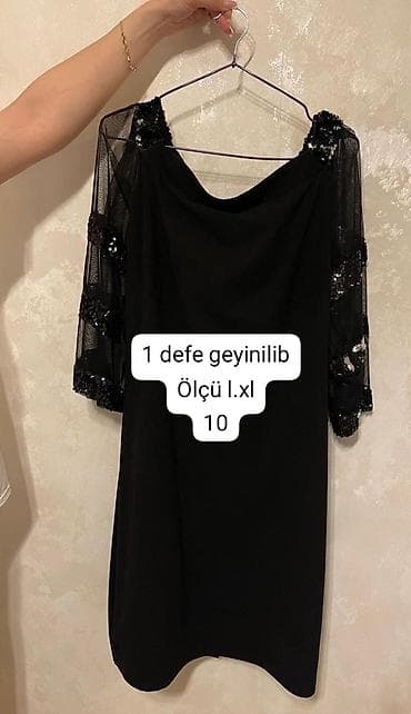10 sabo: Qadın geyimləri – müxtəlif modellər və ölçülər 1) Qara xırda nöqtəli — 3