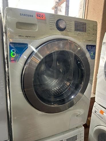 Paltaryuyan maşın Samsung, 8 kq, Avtomat, Qurutmasız, Kredit yoxdur