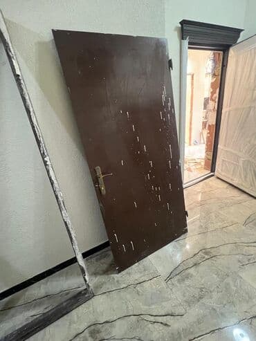 Напольные покрытия: Daxili qapı dəsti - Material: MDF/taxta əsaslı panel, iki tərəfi — 1