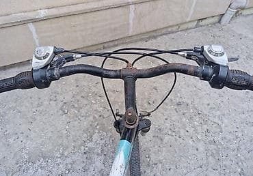 14 dyumlu velosiped: İşlənmiş Şəhər velosipedi 24", sürətlərin sayı: 21 — 3