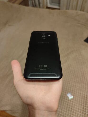samsung a6 2018: Samsung Galaxy A6, 64 GB, rəng - Qara, Barmaq izi, İki sim kartlı, Face ID — 5