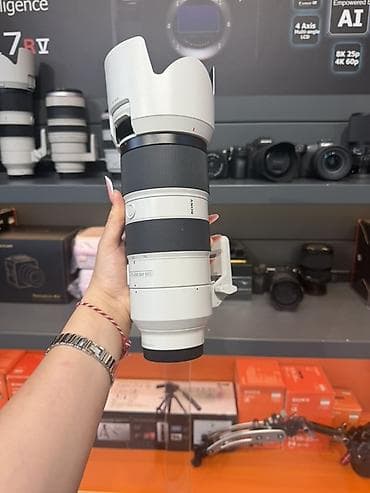 video kamera: Sony FE 70-200mm f/2.8 GM OSS teleobyektiv - Uyğunluq: Sony E-mount — 1