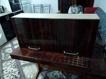 Mətbəx üçün asma şkaf - İki qapılı, üfüqi asma şkaf - Korpus: açıq