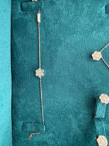 louis vuitton ətir: Bilərzik, Ağ qızıl, 750 Əyar — 9