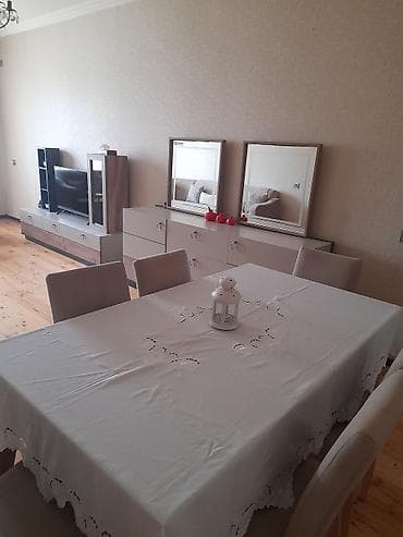 stulla: Qonaq otağı üçün, Yeni, Açılan, Dördbucaq masa, 6 stul — 5
