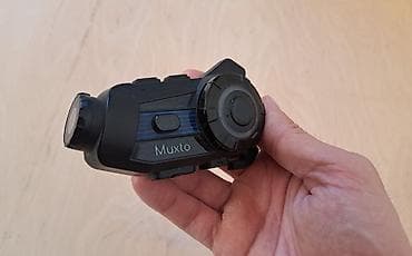 ses bogucu: Motosiklet kamerası Muxto S3 Üzerinde hər şeyi verilir — 1