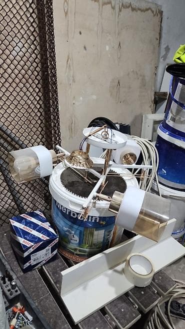 Çılçıraq, 4 lampa, Metal