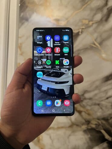 samsun a 41: Samsung Galaxy A41, 64 GB, rəng - Göy, Barmaq izi — 4