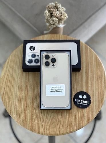 IPhone 13 Pro, 256 GB, Qızılı, Zəmanət, Kredit, Simsiz şarj