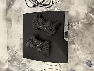ps3 ps4: Sony PlayStation 3 Slim (model CECH-2508B) Komplekt: - PS3 Slim — 2