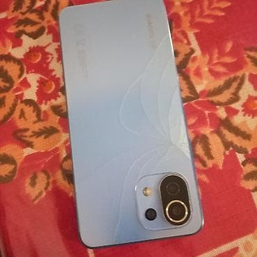 iphone 14 peo: Xiaomi Mi 11 Lite, 128 GB, rəng - Mavi, 
 Qırıq — 4