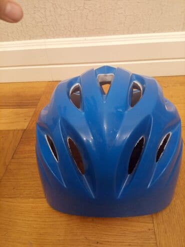 Lincoln: Məhsul: Velosiped dəbilqəsi Təsvir: - Rəng: mavi - Korpus — 2