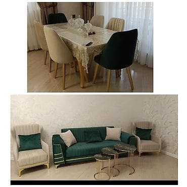set mebel: Masa desti ve divan satilir. Masa desti 500 Azn. Divan kreslo 500 Azn — 1