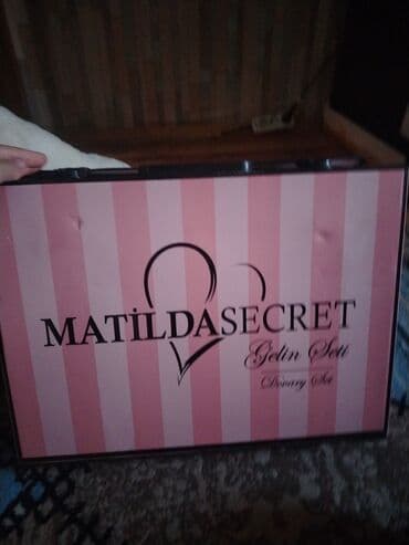 Alt paltarı: Matilda Secret – Gelin Seti (Dowry Set)4lu setdi PULLAZM olduğu üçün — 2