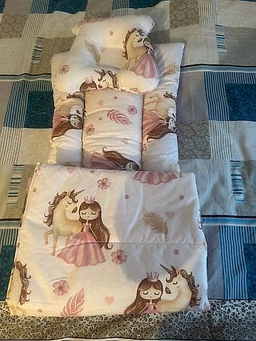 tekstil: Yeni Körpələr üçün Pastel dəsti — 1