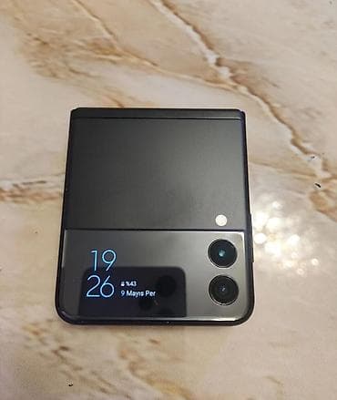 samsung un75es9000: Samsung Galaxy Z Flip 4, rəng - Qara, Simsiz şarj — 2