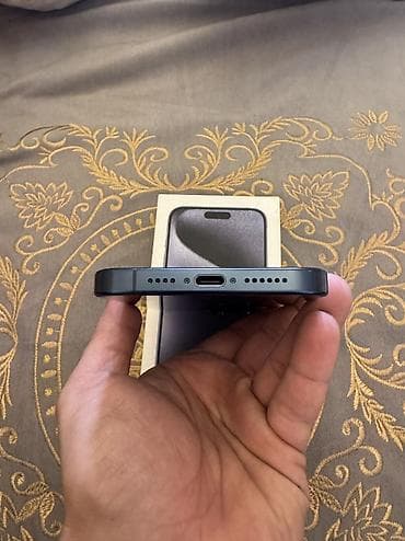 icloud iphone: IPhone 15 Pro Max, 512 GB, Blue Titanium, Face ID — 6