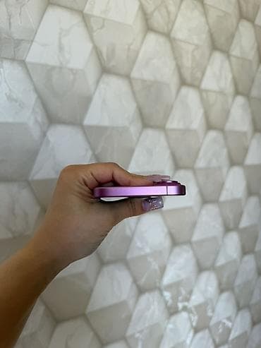 səs oturucu: IPhone 16, 128 GB, Çəhrayı, Barmaq izi, Face ID — 8