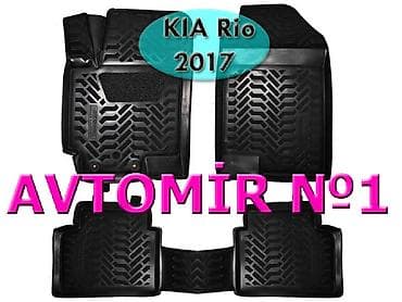 baqaj az: Kia Rio 2017 üçün poliuretan ayaqaltilar "AILERON", "NOVLINE" — 1