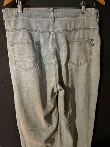 женские джинсы со стразами: Джинсы, M, L, цвет - Голубой — 10