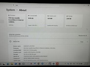 asus rog: ASUS VivoBook X415EA noutbuku - Prosessor: 11-ci nəsil Intel Core — 4