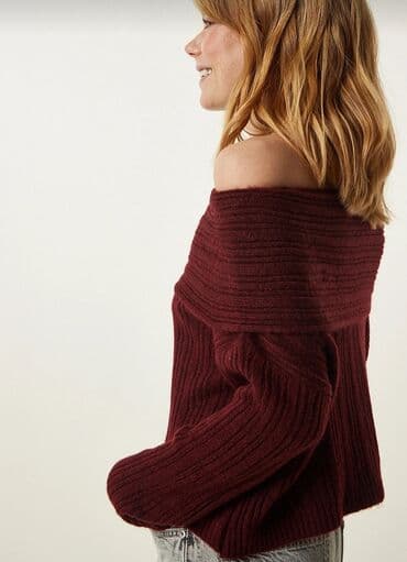 alt geyimler: Zərif sviterler - Yumşaq, tüklü teksturaya malik, rahat və isti — 8