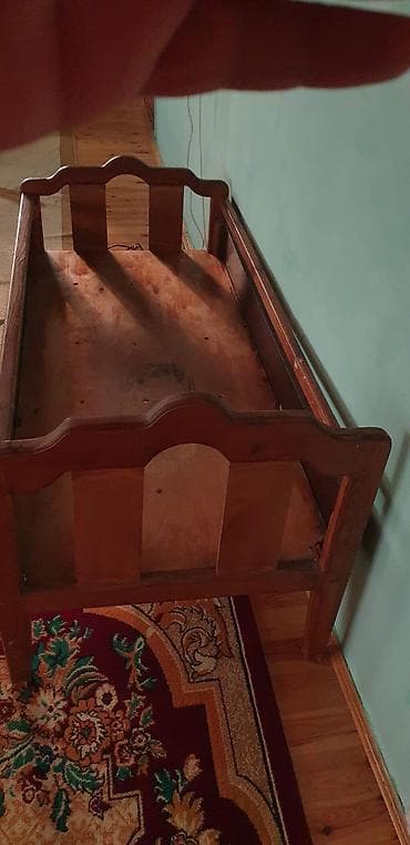 Oğlan və qız üçün, Dördbucaq, Beşik, Dəstsiz, Matrassız, Yellənmə mexanizmsiz — 6