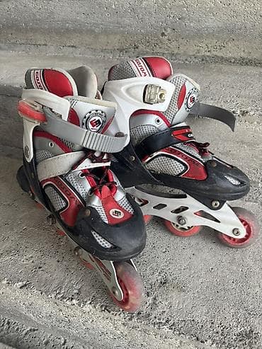 Rollar (inline skates) – tənzimlənən ölçülü - Tip: 4 təkərli inline