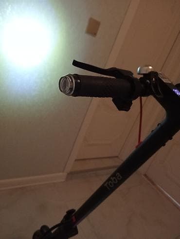 elektrikli scooter ucuz: Elektrik skuter – Toba brendi - Rəngli LED işıqlı gövdə paneli — 2