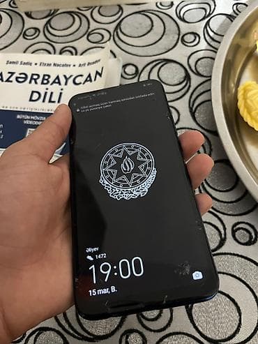 Honor 9X, 128 GB, rəng - Göy, Barmaq izi lalafo.az -da Honor 9X, 128 GB, rəng - Göy, Barmaq izi