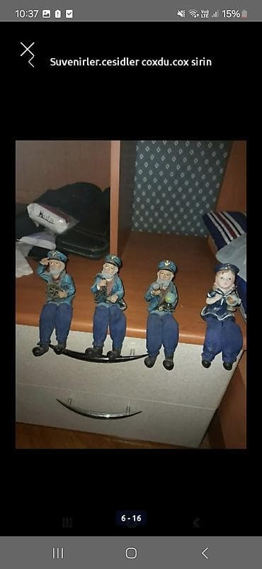 qum saati sekiller: Fiqur, Keramika, rəng - Ağ — 6