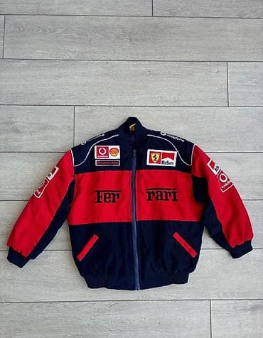 kiton kurtka: Vintage Ferrari Formula 1 Marlboro Vodafone Michael Schumacher Jacket — 1