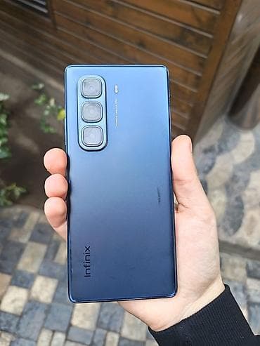 infinix: Infinix HOT 50 Pro+, 256 GB, rəng - Qara, Simsiz şarj — 1