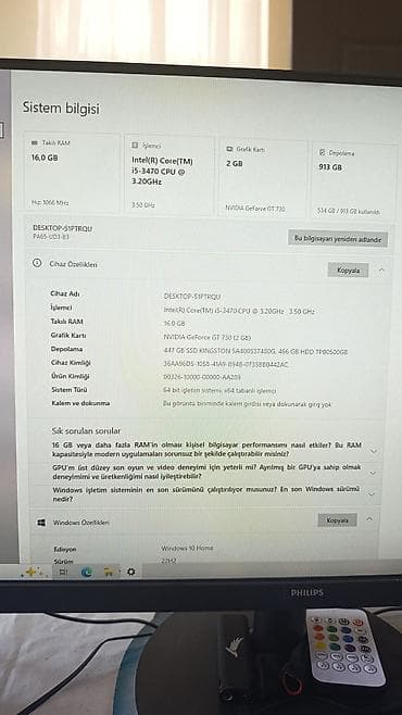 Masaüstü kompüterlər və komponentlər: RGB işıq efektli tam oyun stansiyası Komplekt: - Sistem bloku: qabaq — 8
